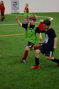 Happy Indoor Soccer Image